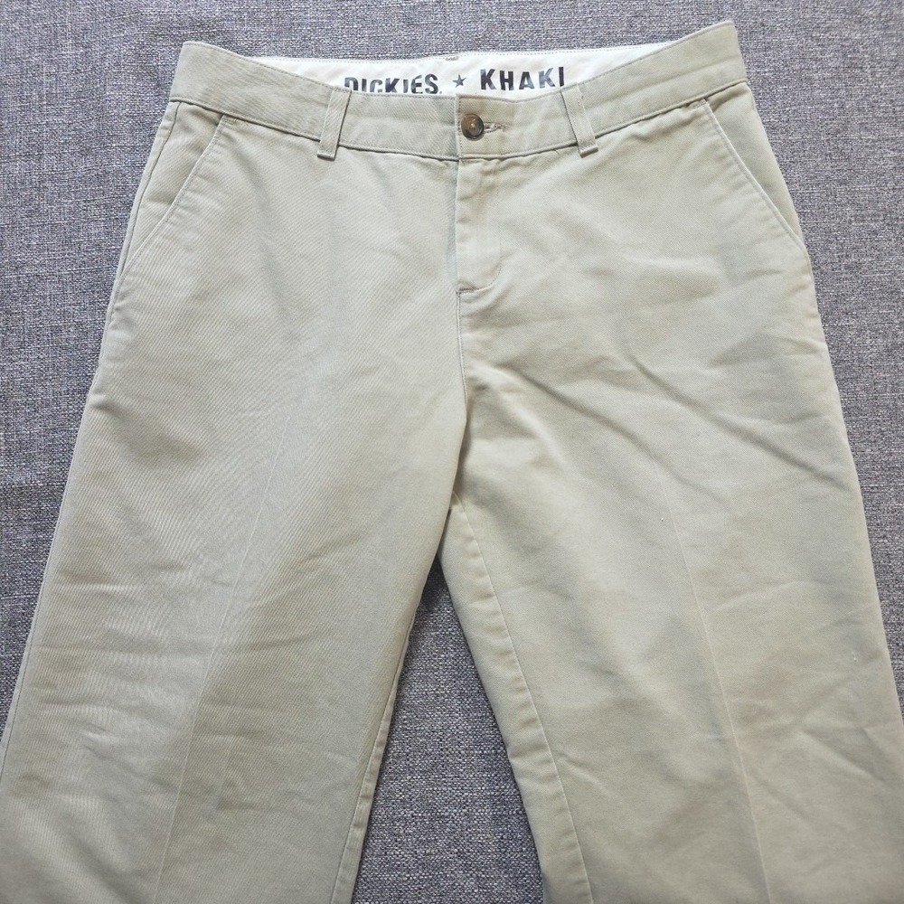Dickies Pants Men's Size 32/30 Khaki's Relax Straight